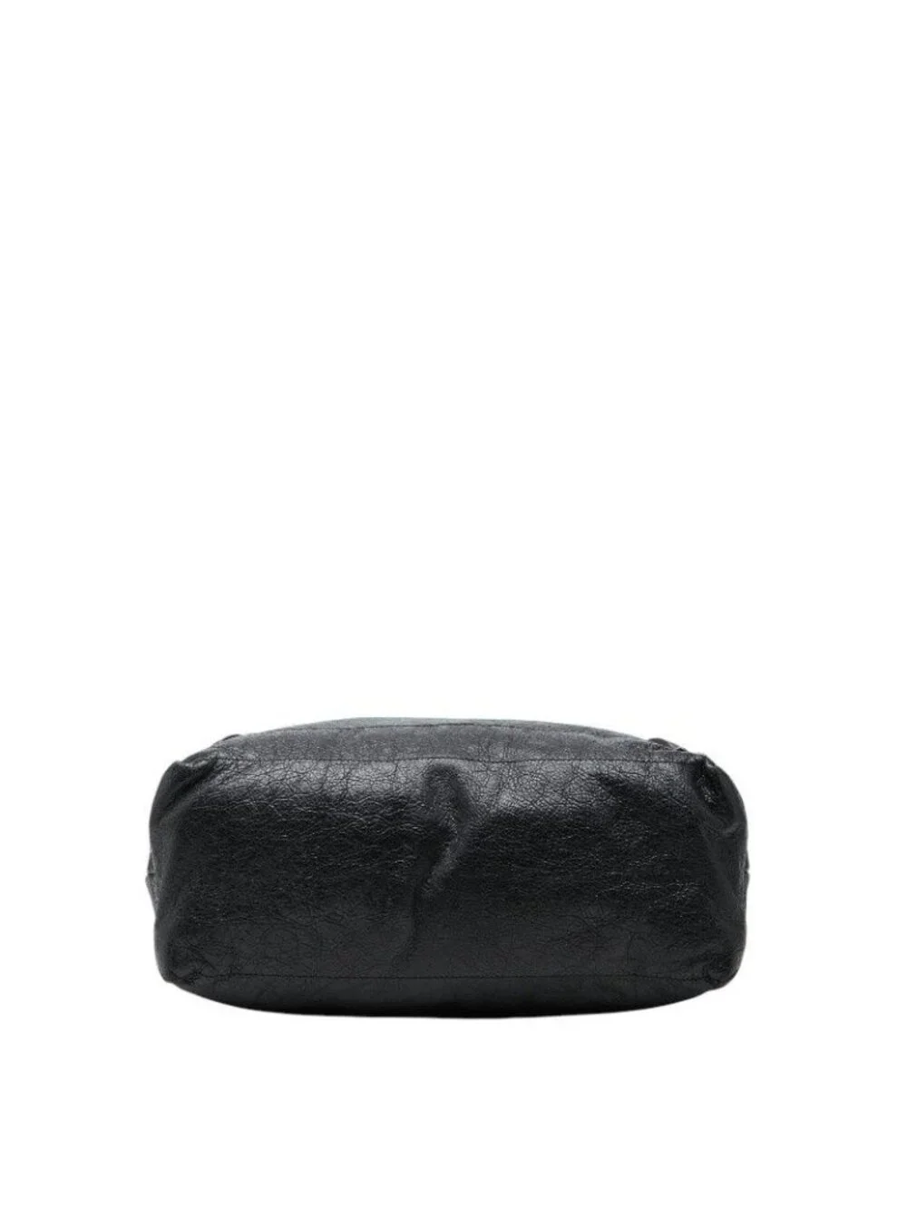 Balenciaga the Day Shoulder Bag Black Leather